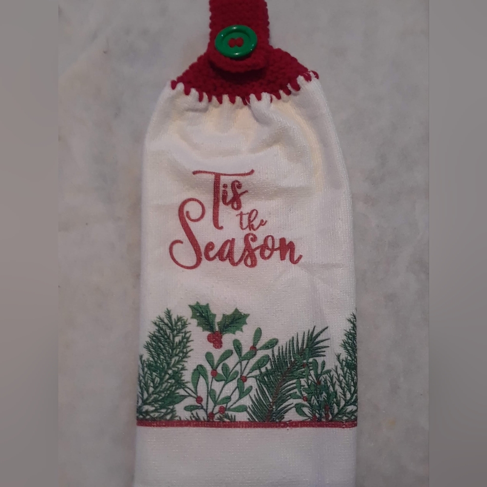Handmade Christmas towel